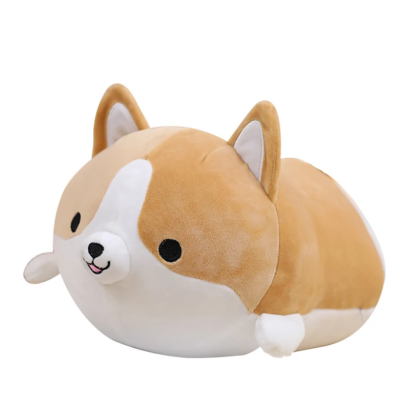 

Fat Cute Shiba Inu Dog Plush Toy Stuffed Soft Animal Kawaii Corgi Chai Cartoon Pillow Christmas Gifts for Kids Valentine Present