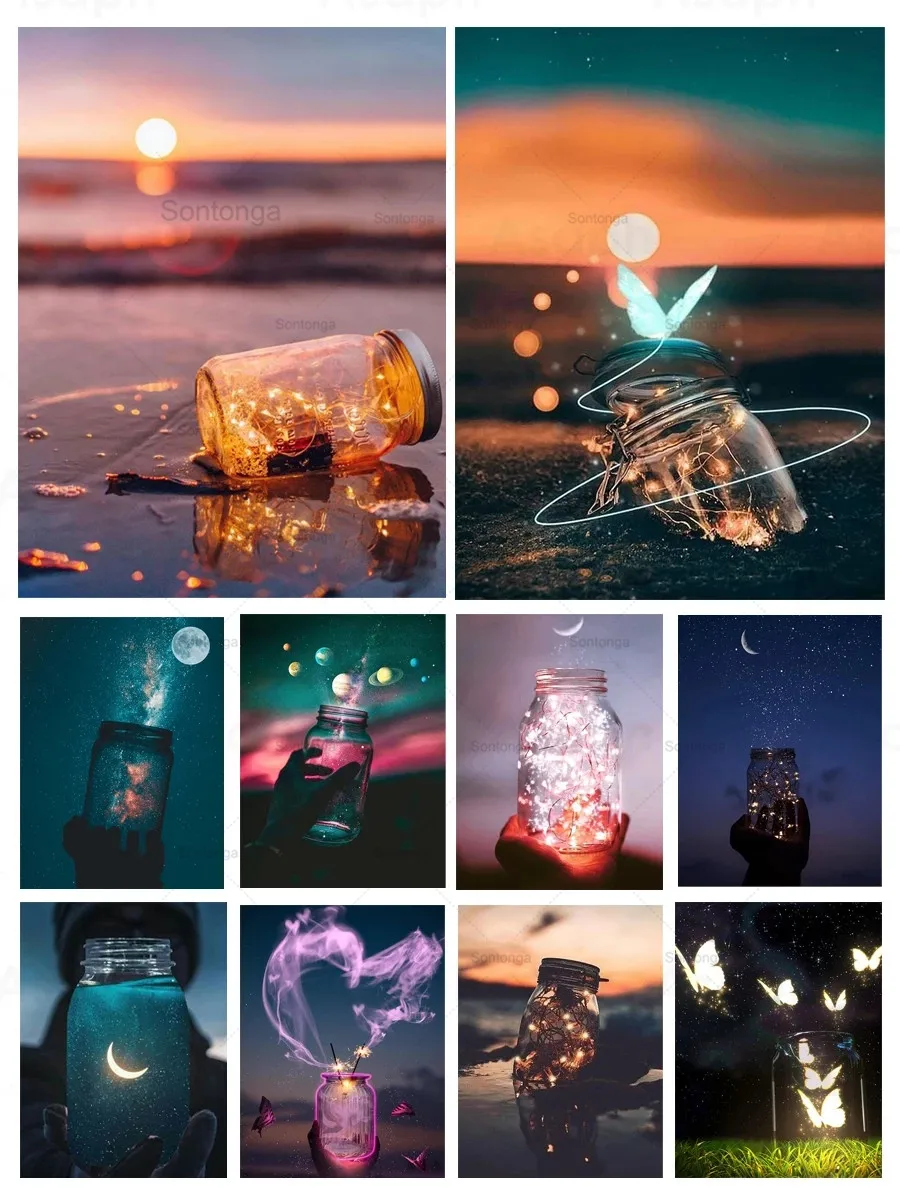 Алмазная 5D картина звездное небо в Дрифте вышивка сделай сам мозаика с полными