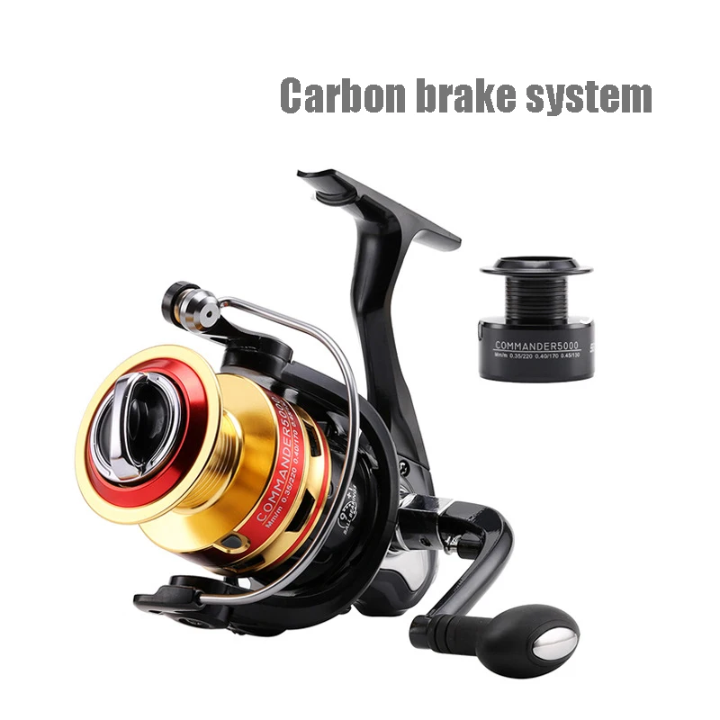 Рыболовная катушка спиннинговая углеродная тормозная система 9 + 1