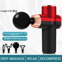massage gun mini muscle relax electric massager pain relief slimming shaping pocket body massager small exercising relaxation