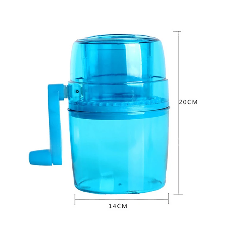 

Manual Ice Crusher Household Ice Shaver Mini Hand-operated Shaved Ice Machine Portable Ice Breaker Kitchen Accessories
