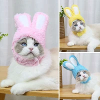 cat headdress cat headgear pet hat funny cosplay pet headwear rabbit hat cartoon photo props christmas cosplay accessories