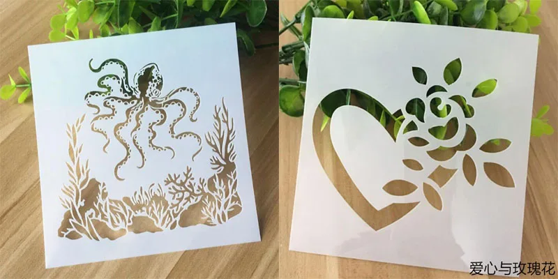 Трафарет Bullet Journal ажурный шаблон для рисования торт спрей Напечатанный Шаблон декоративный кружевной трафарет Граффити Шаблон многоразовый