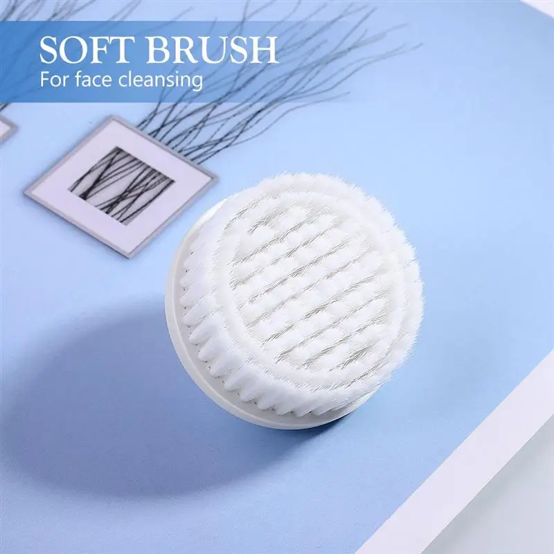 

ETEREAUTY SR-03G 3PCS Facial Cleansing Brush Heads Replacement Shower Brush Heads for Electric Facial and Body Cleansing Brush