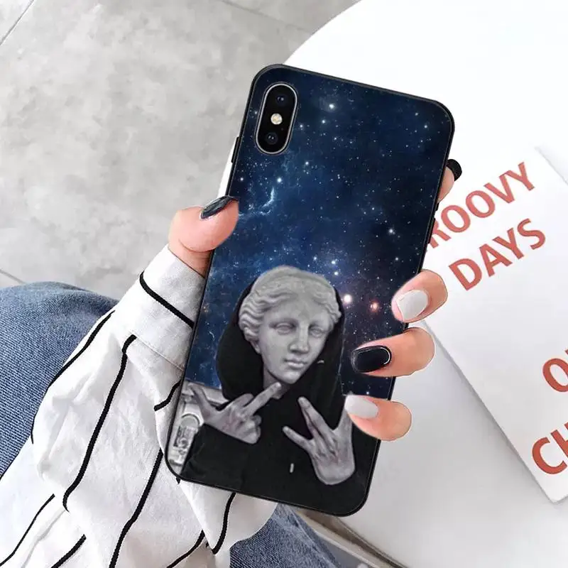 

Statue Abstract Art David Medusa Phone Case for iPhone 11 12 pro XS MAX 8 7 6 6S Plus X 5S SE 2020 XR mini
