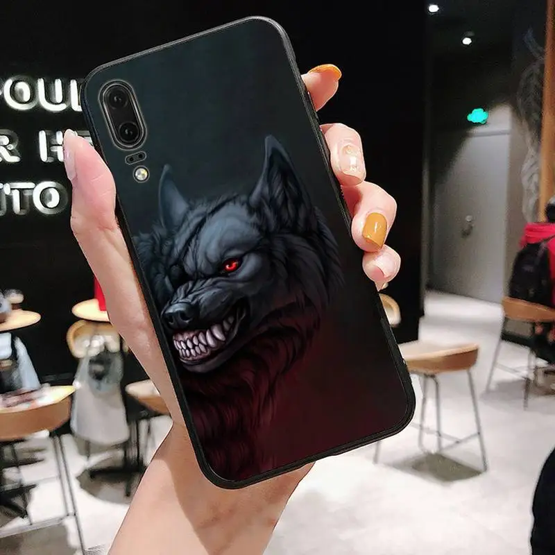 

Ferocious wolf adventure Phone Case For huawei honor 10 i lite 8x P 30 40 20 lite pro smart 2019 nova 5t mate 20 pro coque