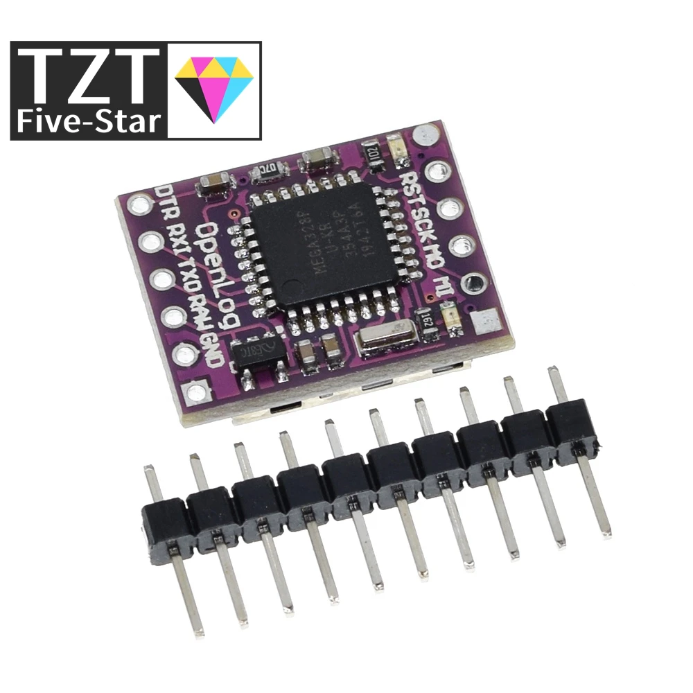 OPENLOG Сериал-дата логгер Открытый исходный регистратор Naze32 F3 Blackbox ATmega328 поддержка Micro SD модуль для Arduino.
