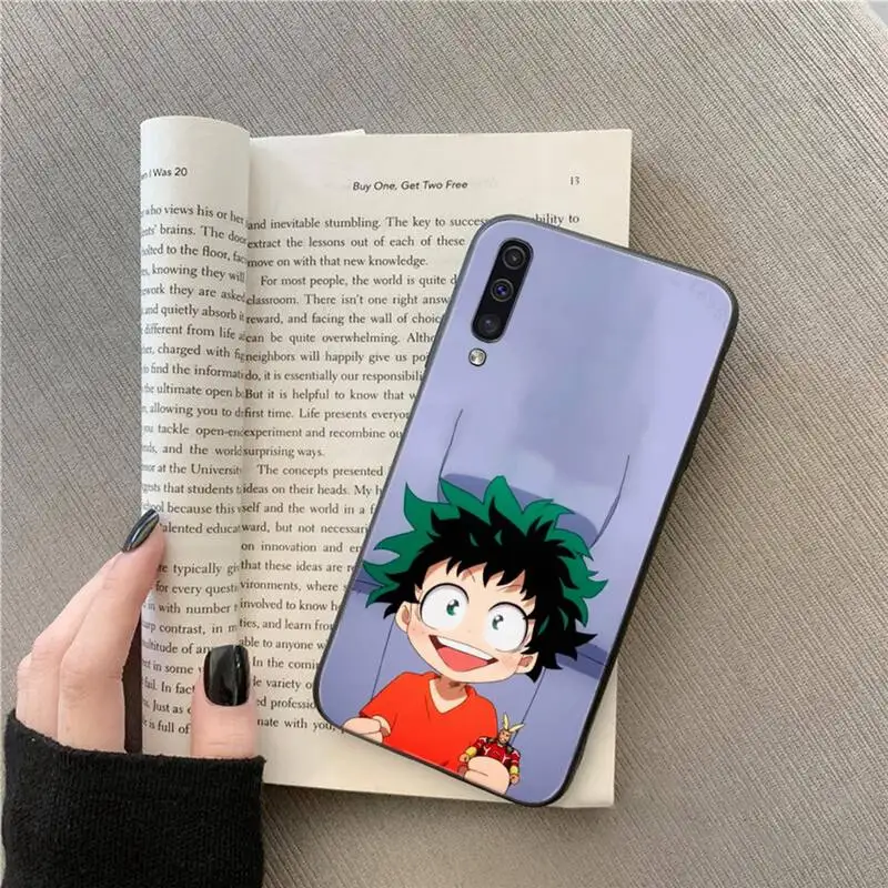 

Japan anime my hero academia Phone Case For Samsung galaxy A S note 10 7 8 9 20 30 31 40 50 51 70 71 21 s ultra plus