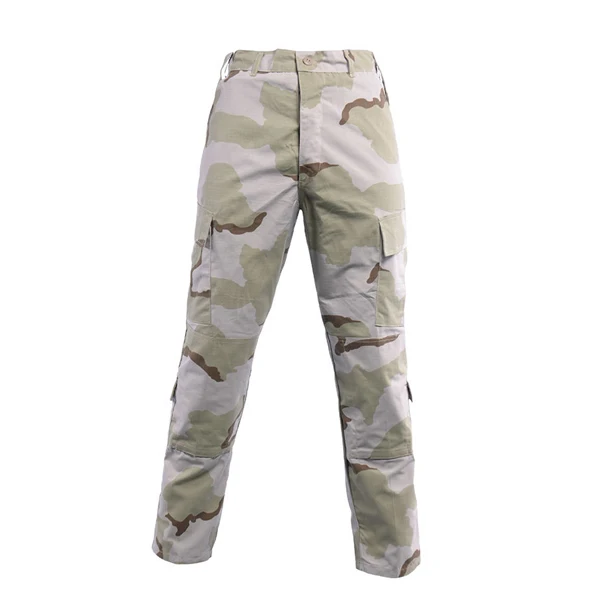 DS Men's Outdoor Hiking Trekking Pants Tactical Waterproof Camouflage Trousers Army Military ACU Climbing Hunting Combat Clothing - Color: DS