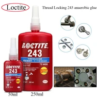 50ml 250ml loctite screw adhesive 243 anaerobic super glue high strength anti loose anti slip sealing metal thread locking glue