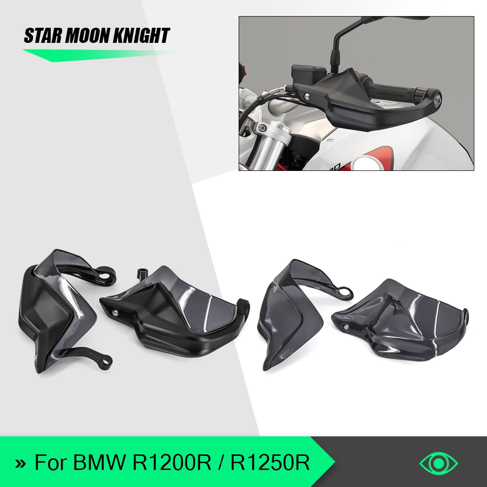 

Motorcycle Accessories Handguard Shield Hand Guard Extension Protector Windshield For BMW R1250R R1200R R 1250 1200 R 2014-2022