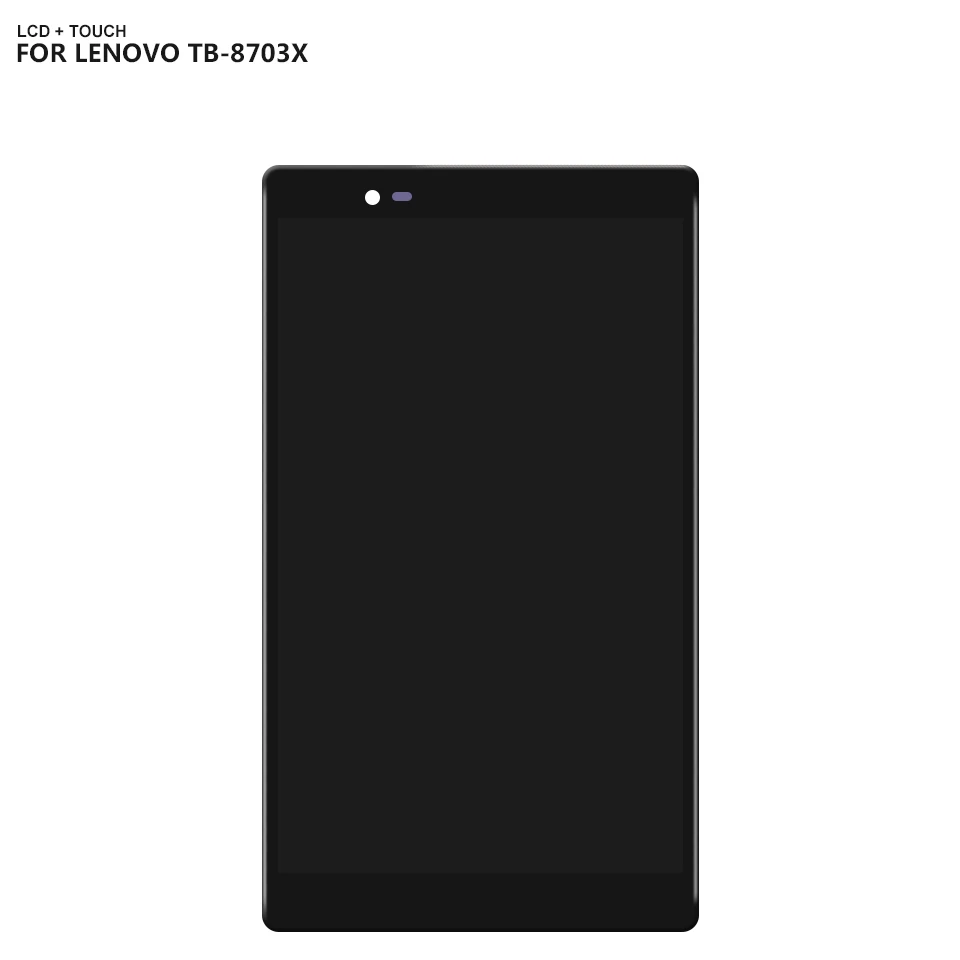AAA ЖК-дисплей для 8," lenovo Tab 3 Plus Tab3 8703X TB-8703F TB-8703N TB-8703X ЖК-экран дигитайзер Сенсорная панель стеклянная сборка