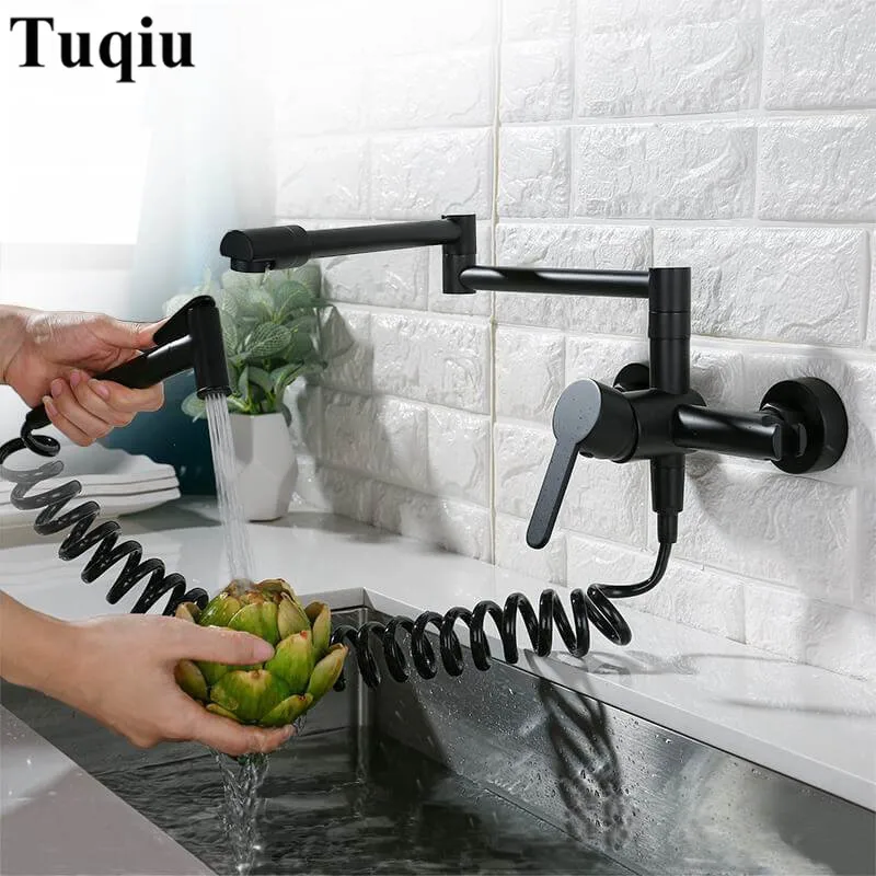 Смесители для кухонной раковины смеситель из твердой латуни горячей и холодной