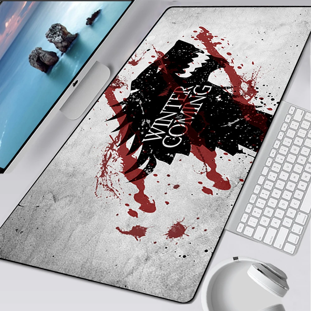 

Tronos Game Large Gaming Mouse Pad XXL Computer Mousepad PC Gamer Mouse Mat Laptop Mausepad Mouse Carpet Keyboard Mat Desk Pad