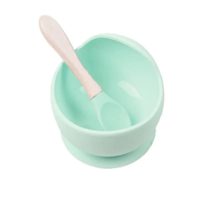 2 шт. Детские Силиконовые ложки и чаши|Тарелки| |