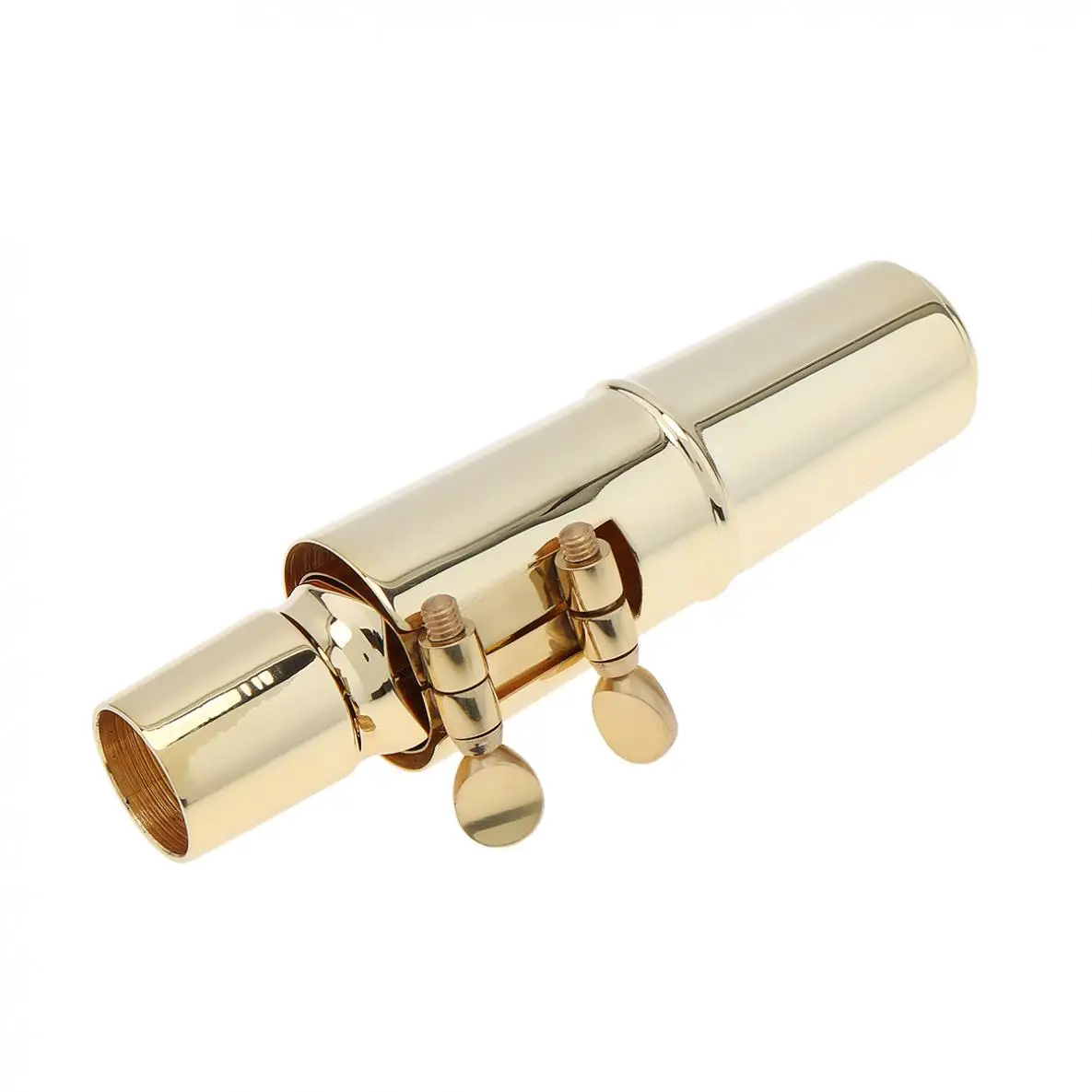 7C Латунь Золото Laquer покрытием металла Eb Мелодия мундштук для саксофона тенора 7 с