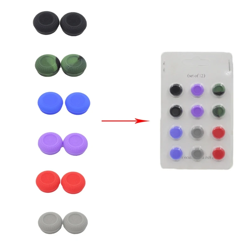 Защитные силиконовые накладки для пальцевых джойстиков VR Touch Controller с антискользящей крышкой для Oculus Quest 2 X6HB.