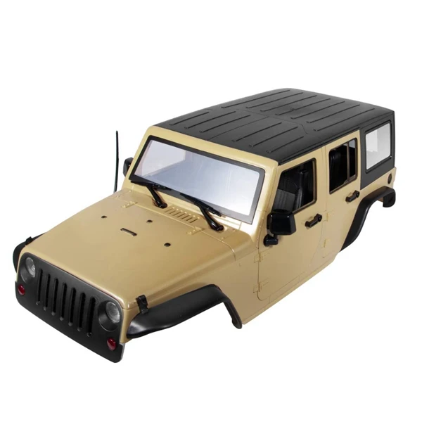 Несобранный корпус автомобиля с колесной базой 12 3 дюйма 31 м для 1/10 RC Crawler Jeep Wrangler