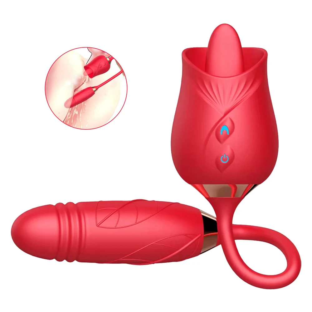

Personal Care Beauty Oral Tongue Simulator Waterproof 10 Mode Licking Vibration Massage Clitoris Sucking Toy for Women Pleasure