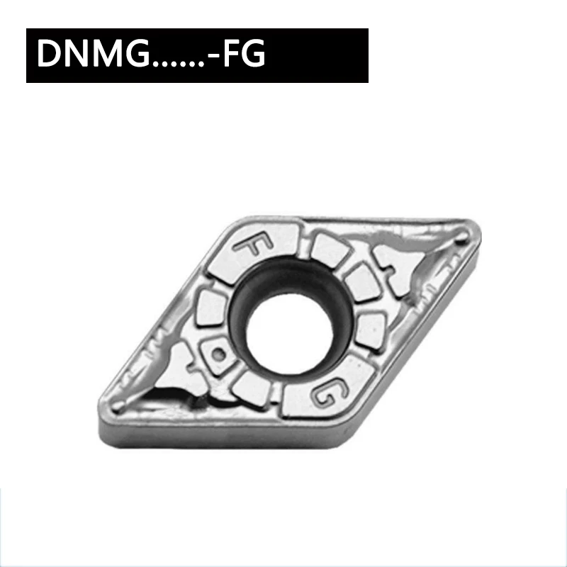 

-FG DNMG оригинальные карбидные вставки ЧПУ 10 шт. DNMG110404FG DNMG150404FG DNMG150408FG алмазные лезвия ЧПУ для фрезерного станка