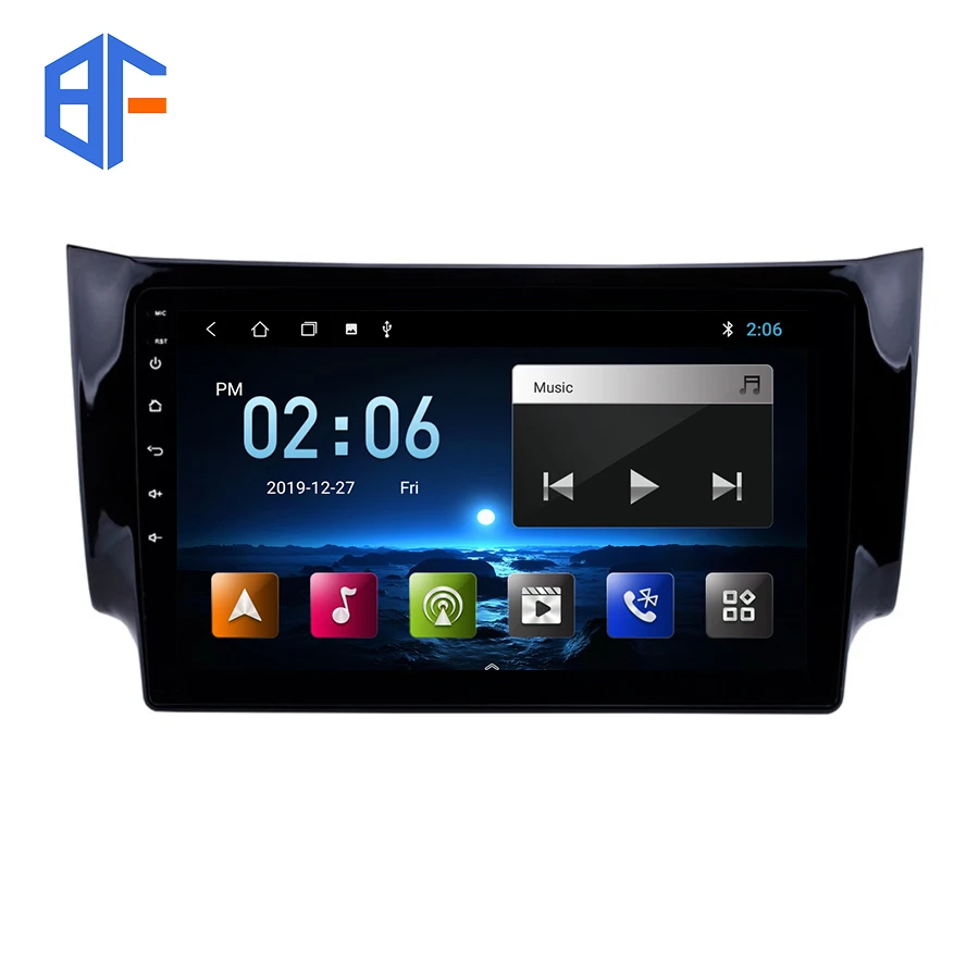 Для NISSAN SYLPHY 2012 2013 2016 10 1 дюймов 4 Гб ОЗУ 64 ПЗУ восемь ядер GPS WIFI навигационная