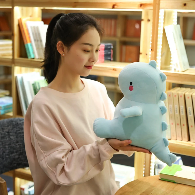 Новые ультра нашивки милых динозавров плюшевые игрушки Kawaii динозавр мягкие куклы животных Детские Классические Мультяшные игрушки в подарок на день рождения