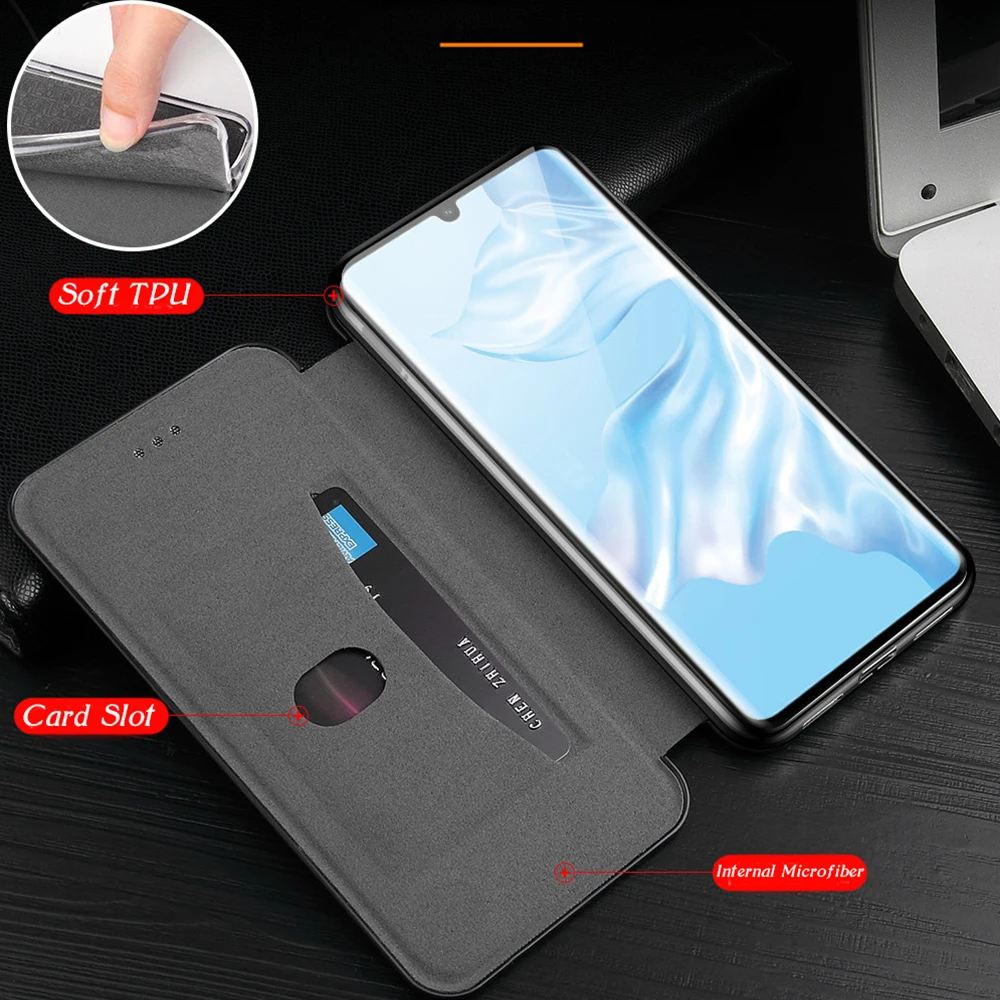 Магнитный кожаный чехол для Huawei P Smart Z Plus Y9 Prime 2019 Y5P Y6P Y8P Honor 10 i 20 Lite V30 Pro Enjoy 7s 10s