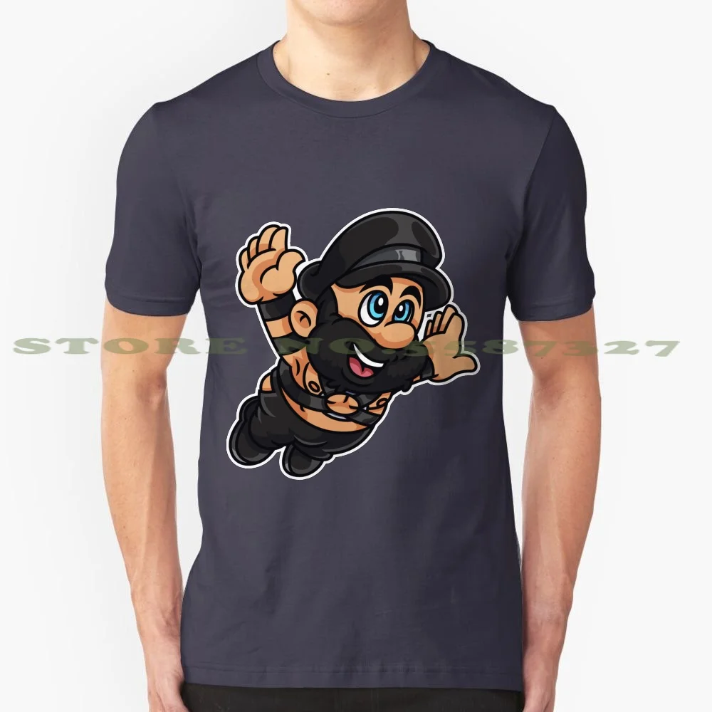 Leather Panda Daddy Cool Design Trendy T-Shirt Tee Daddy Leather Papa Fetish Bear Oso Harness Chaps Boots Hat Summer Towel