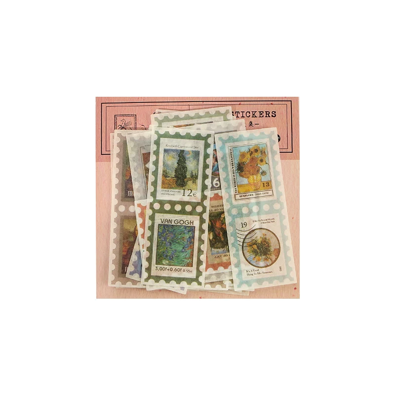 20 шт./лот винтажный буквенный набор с надписью Moon phase декоративные наклейки для