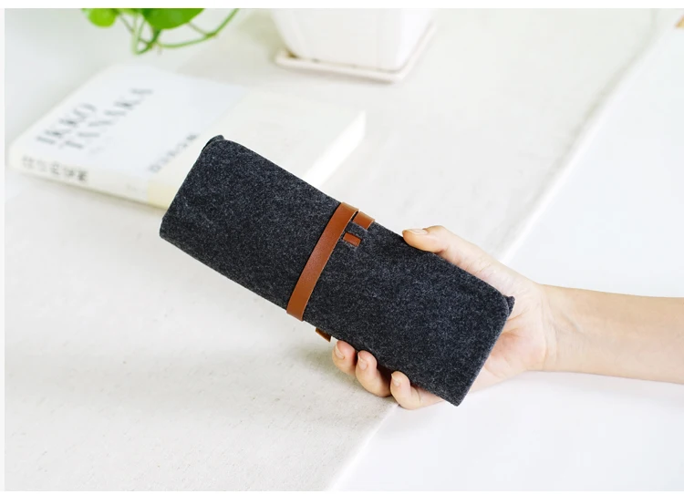 Harphia BUY 2 GET 3 портативный фетровый пенал Stape Шерстяной Чехол для ручки креативные
