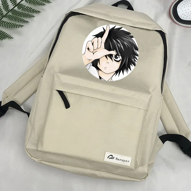 Модный женский дорожный аниме рюкзак Death Note bolsas 2021 | Багаж и сумки