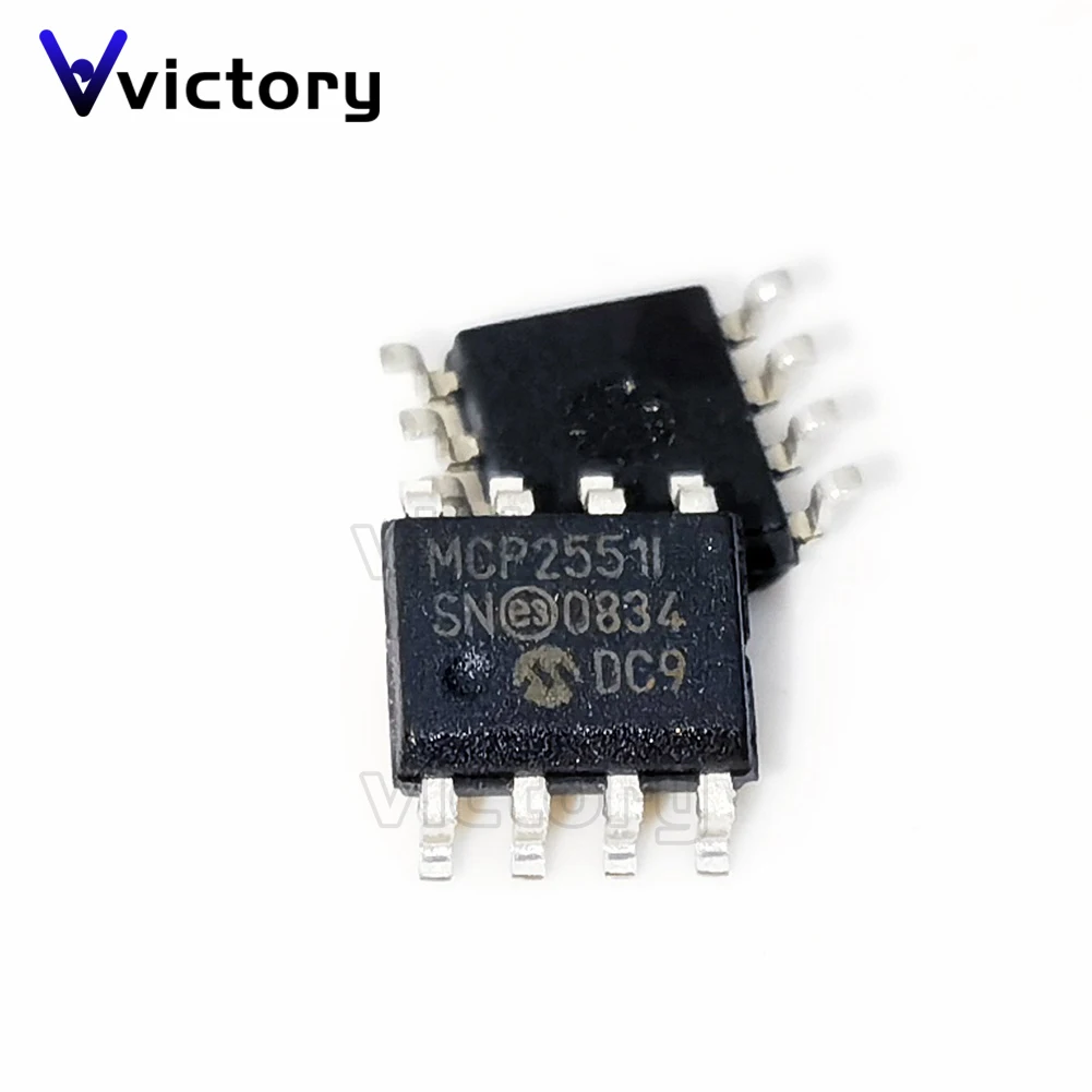 2 шт. MCP2551I MCP2551 MCP2551T MCP2551-I/SN MCP2551-E/SN SOP8 MCP2551-I/P DIP8 высокоскоростной Can-трансивер -