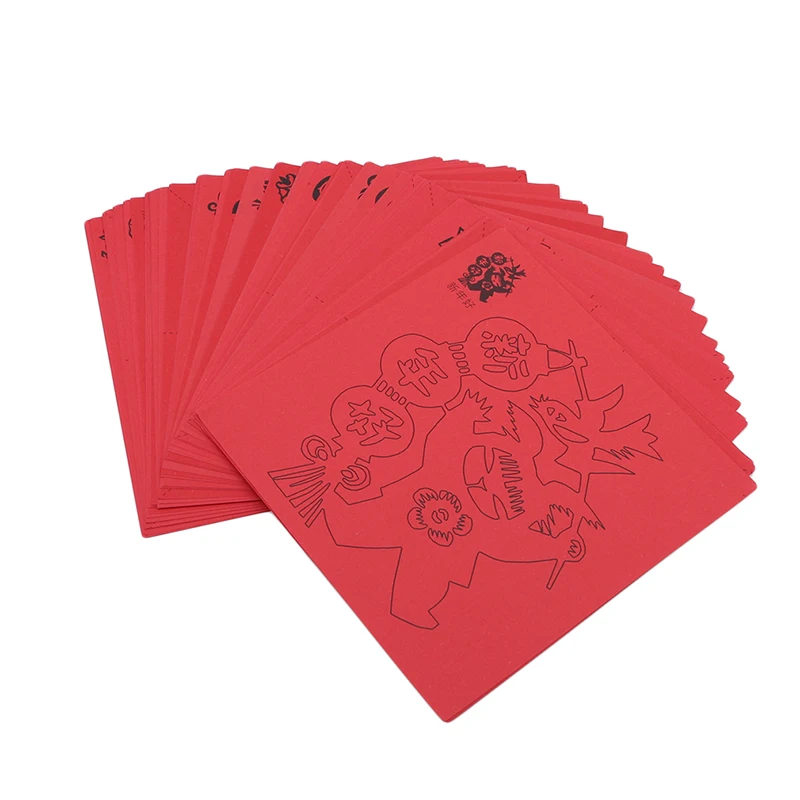 

60 Pcs/Set New Style Chinese Paper-cut Kids Art Craft DIY Toys/ 17*17cm Children Paper Art For Kindergarden Handmade Toys