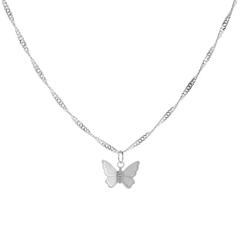 

Vlinder Ketting Vrouwen Esthetische Vlinder Hanger Kettingen Ketting Vrouwen Sieraden Accessoires Groothandel Collier Kpop
