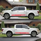 Ford Ranger Tremor XLT Raptor Black Edition Wildtrak 2 шт. Автомобильная дверь боковая полоса наклейка пикап длинная полоса отделка виниловая наклейка