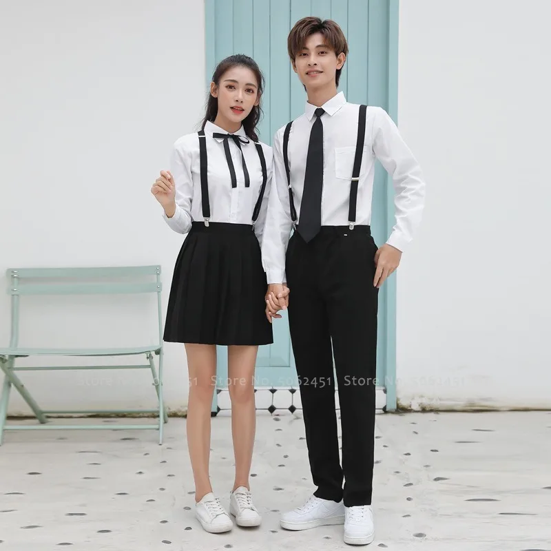 Комплект школьной униформы для пар Корейская школьная форма в японском стиле