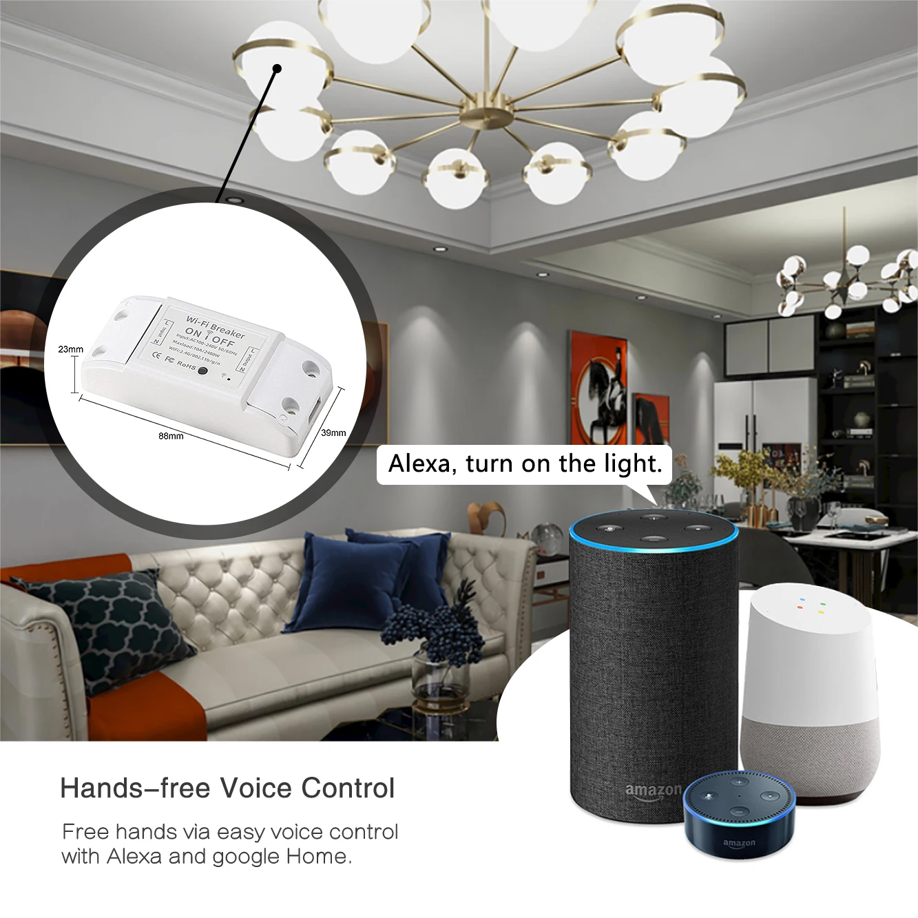 UBARO приложение Tuya Wi-Fi Smart Life Беспроводной дистанционного сенсорный выключатель