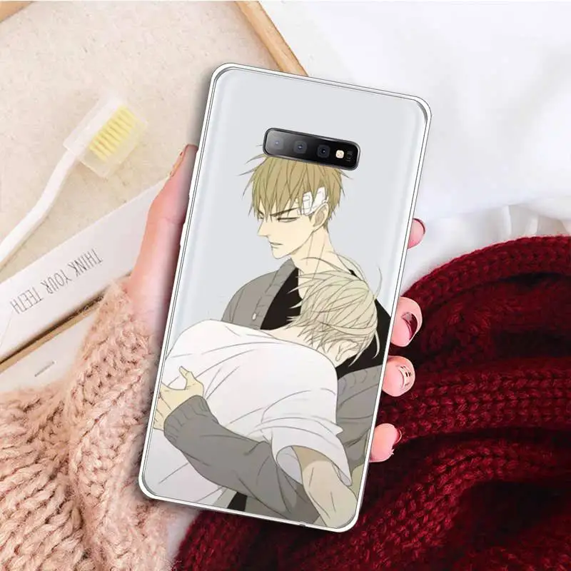 

19 Days Anime Phone Case Transparent for samsung A 21s 50 71 S 8 9 20 note 10 20 plus ultra