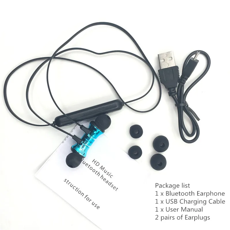 Беспроводные Bluetooth-наушники стереонаушники Спортивная Bluetooth-гарнитура для