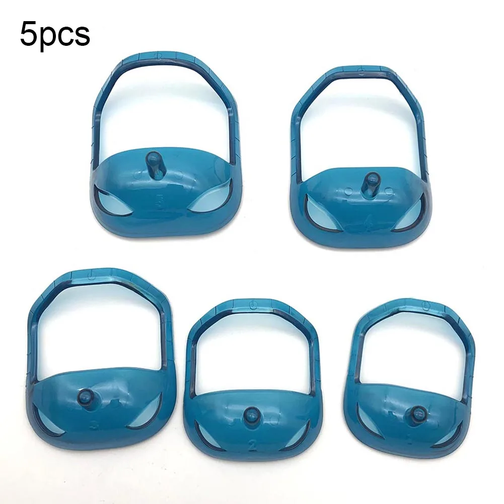 5 шт./лот расческа для бороды волос шаблон формирования салонов усов укладки