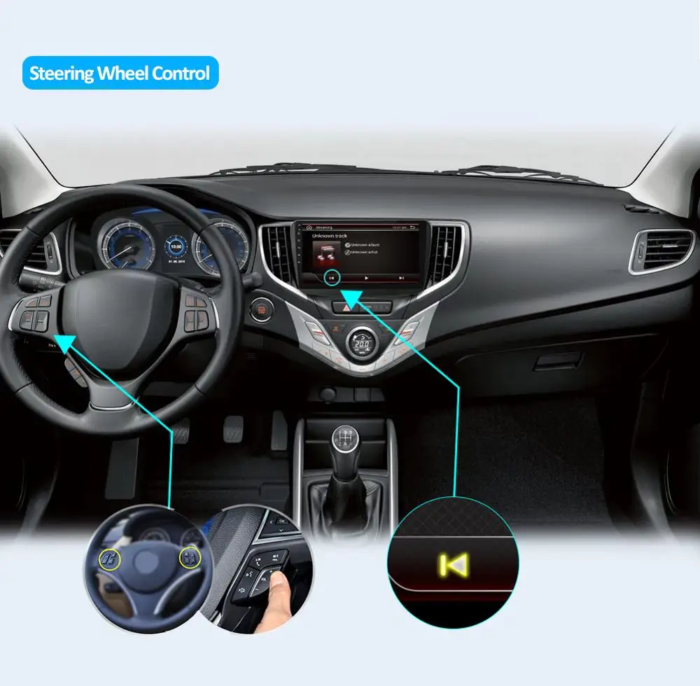 

Bosion For SUZUKI Baleno 2015 2016 2017 2018 car Multimedia Stereo 2 din Android 10 Car no DVD Player GPS Navigation Car Radio