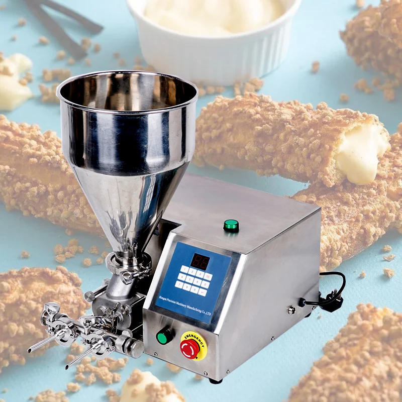 

Commercial Jam Cream Filling Machine For Bread Cake Puff Filling Machine