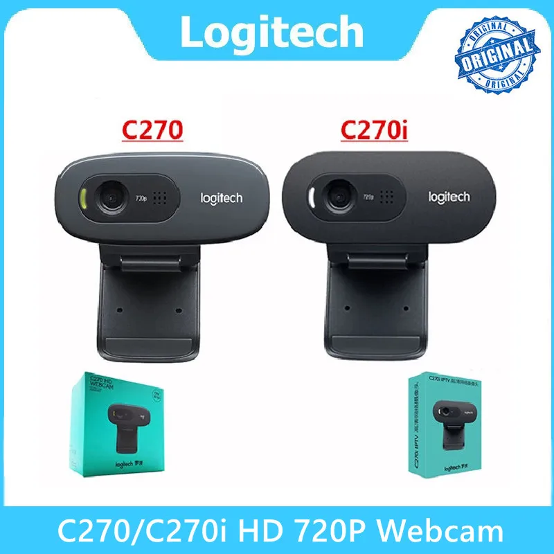 Веб-камера LOGITECH C270/C270i HD Video 720P веб-камера с бесплатным приводом для онлайн-курса