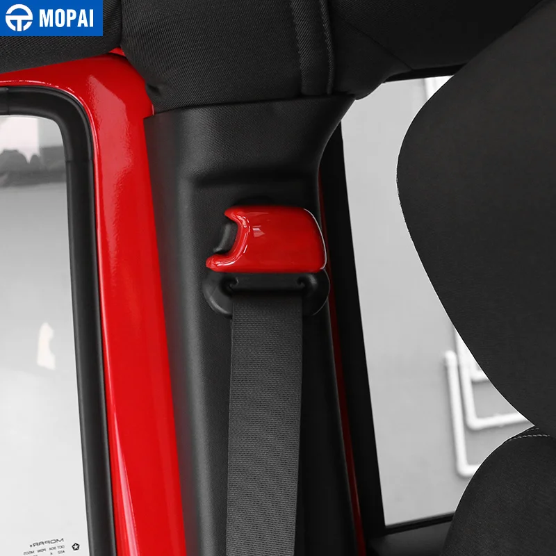 MOPAI ABS автомобильный Внутренний ремень безопасности для сиденья кнопка украшения