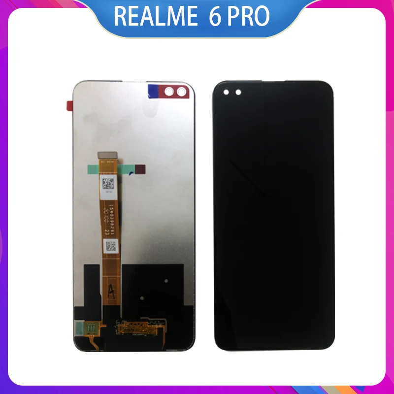 

Оригинальный Новый ЖК-дисплей для Oppo REALME 6 PRO RMX2061 RMX2061 RBS0624N с фотографией для ремонта REALME 6 PRO