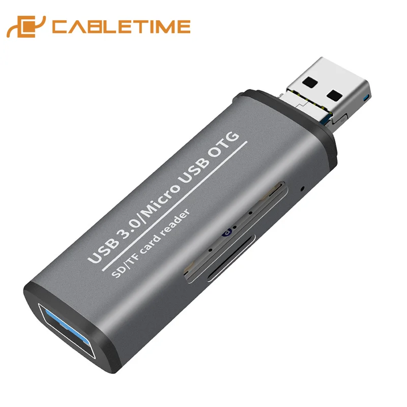 Кабель USB 3 0 для SD многодисковый кард ридер высокоскоростной считывающий Micro OTG