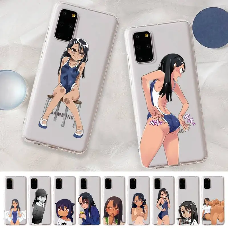 

Nagatoro San anime aesthetic Phone Case For Samsung A 10 20 30 50s 70 51 52 71 4g 12 31 21 31 S 20 21 plus Ultra