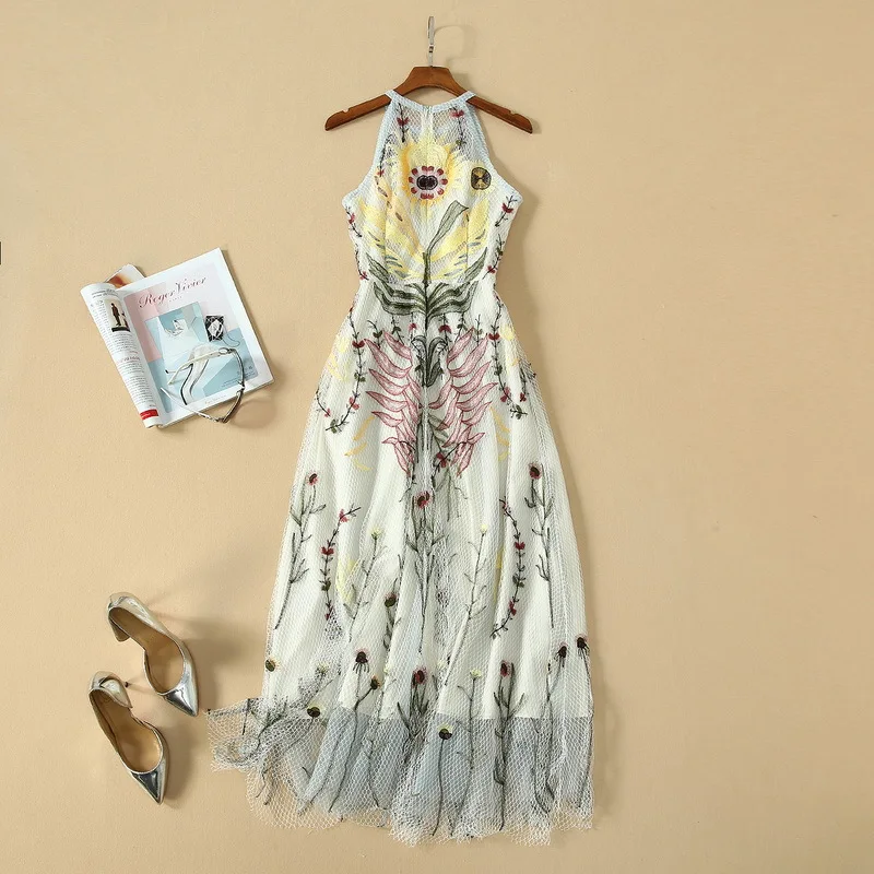 Весна 2020 женская одежда в европейском и американском стиле модное платье без