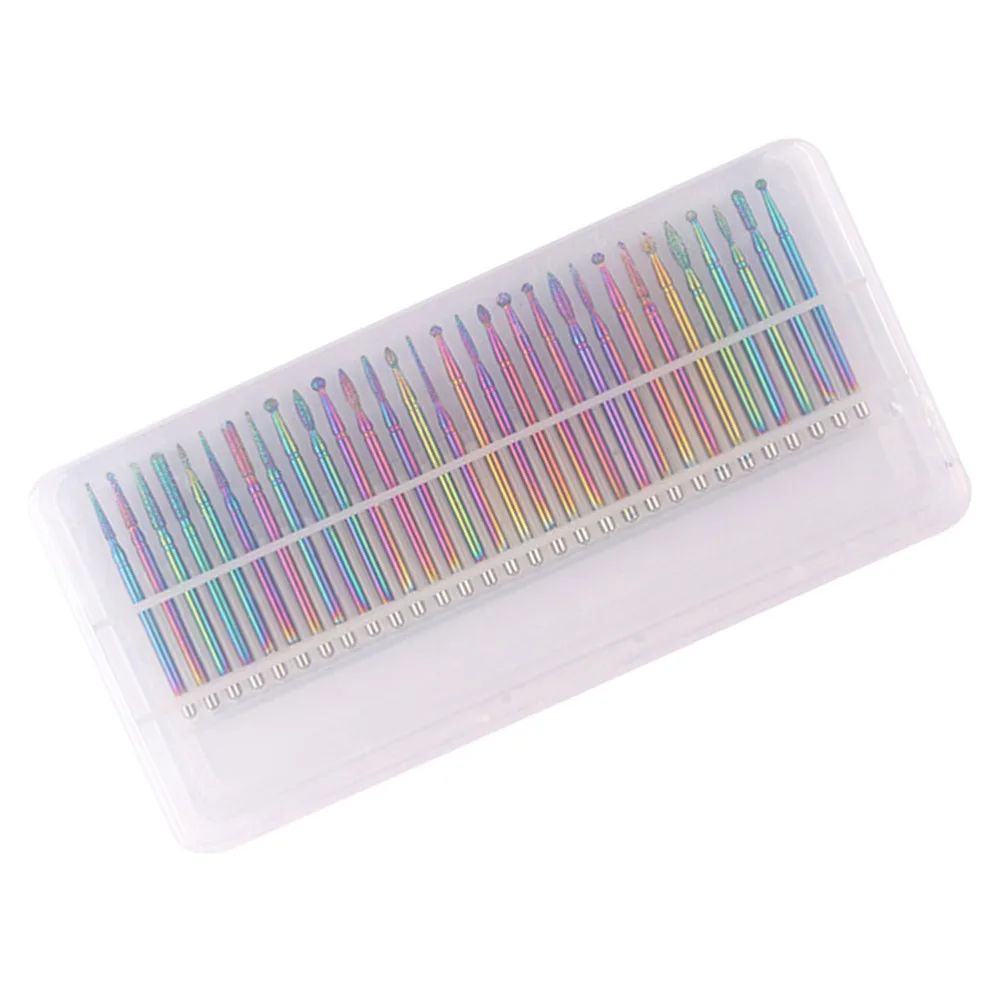 

30Pcs Professional Nail Cuticle Drills Multifunction Manicure Grinding Heads