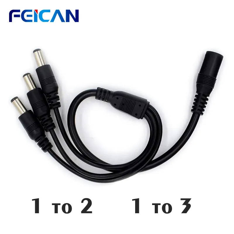 Разделитель постоянного тока Светодиодная лента с 1 гнездовой на 2 3 наружной